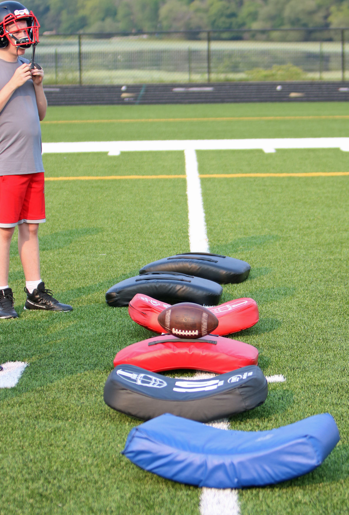 Fall River/Rio Football Practice